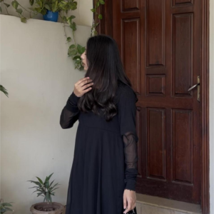 1P-Frock-Crinkle Chiffon